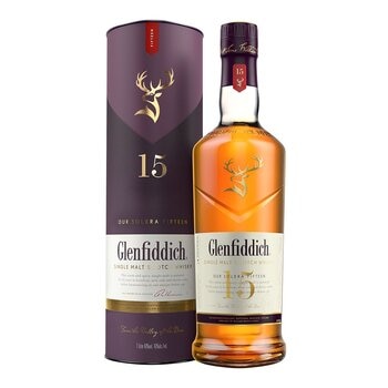 格蘭菲迪 15年單一麥芽蘇格蘭威士忌 1公升