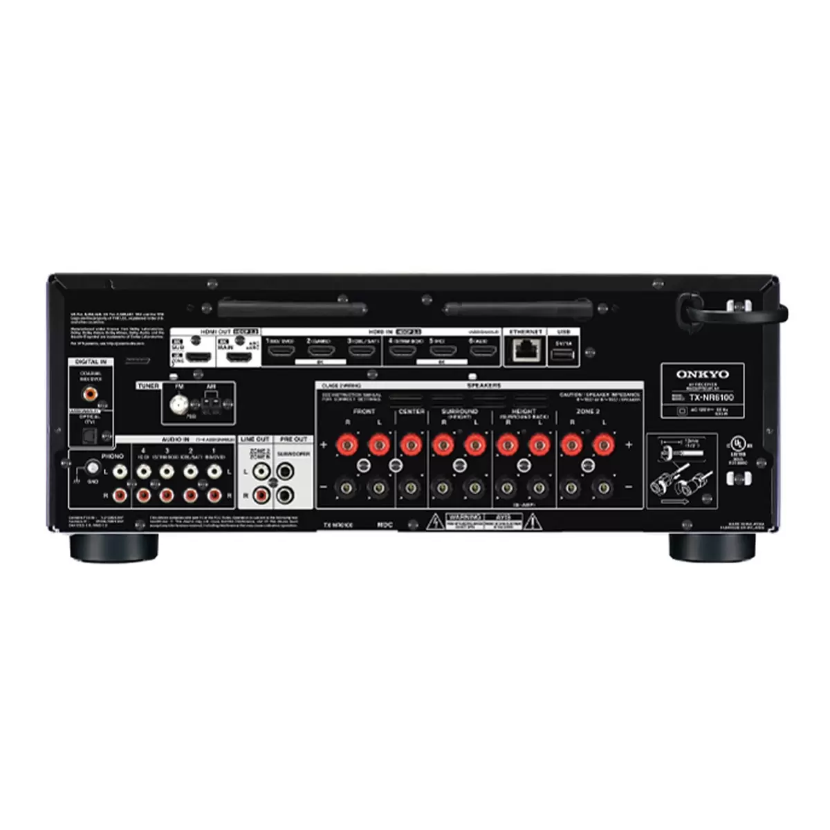 ONKYO ELAC 五聲道家庭劇院組合 TXNR6100.DF62.DC52.DB52 - 6