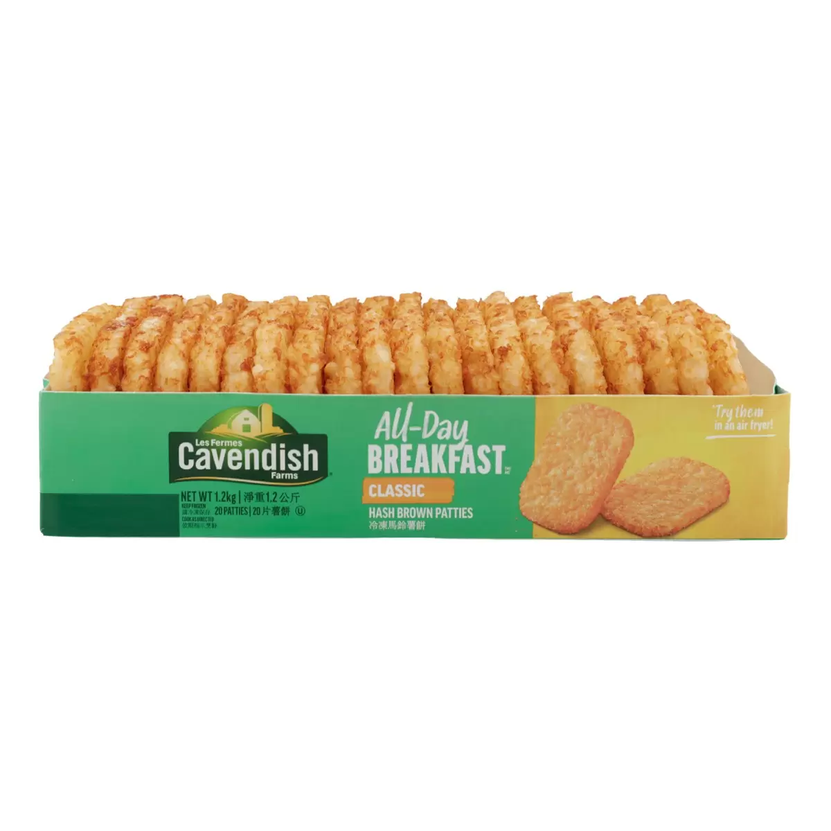 Cavendish Farms 冷凍馬鈴薯餅 14.4公斤 - 3