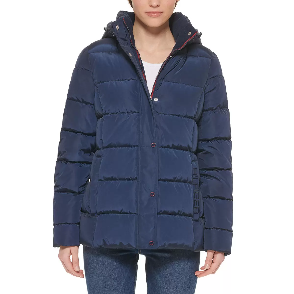 Tommy Hilfiger 女連帽保暖外套