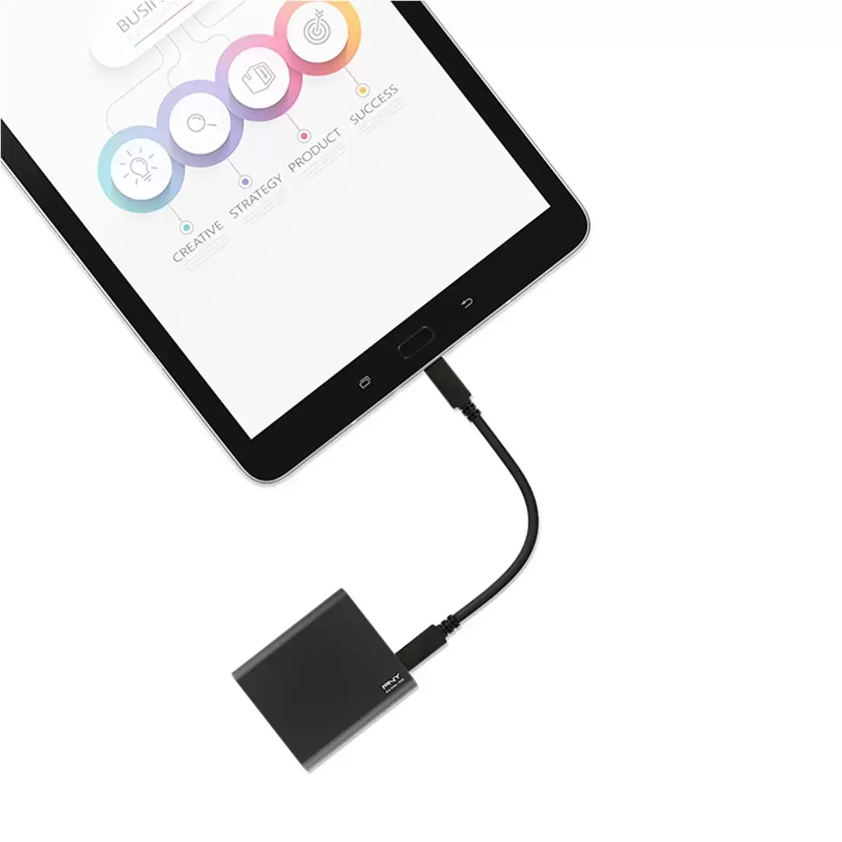 PNY 500GB 攜帶式固態硬碟 2入