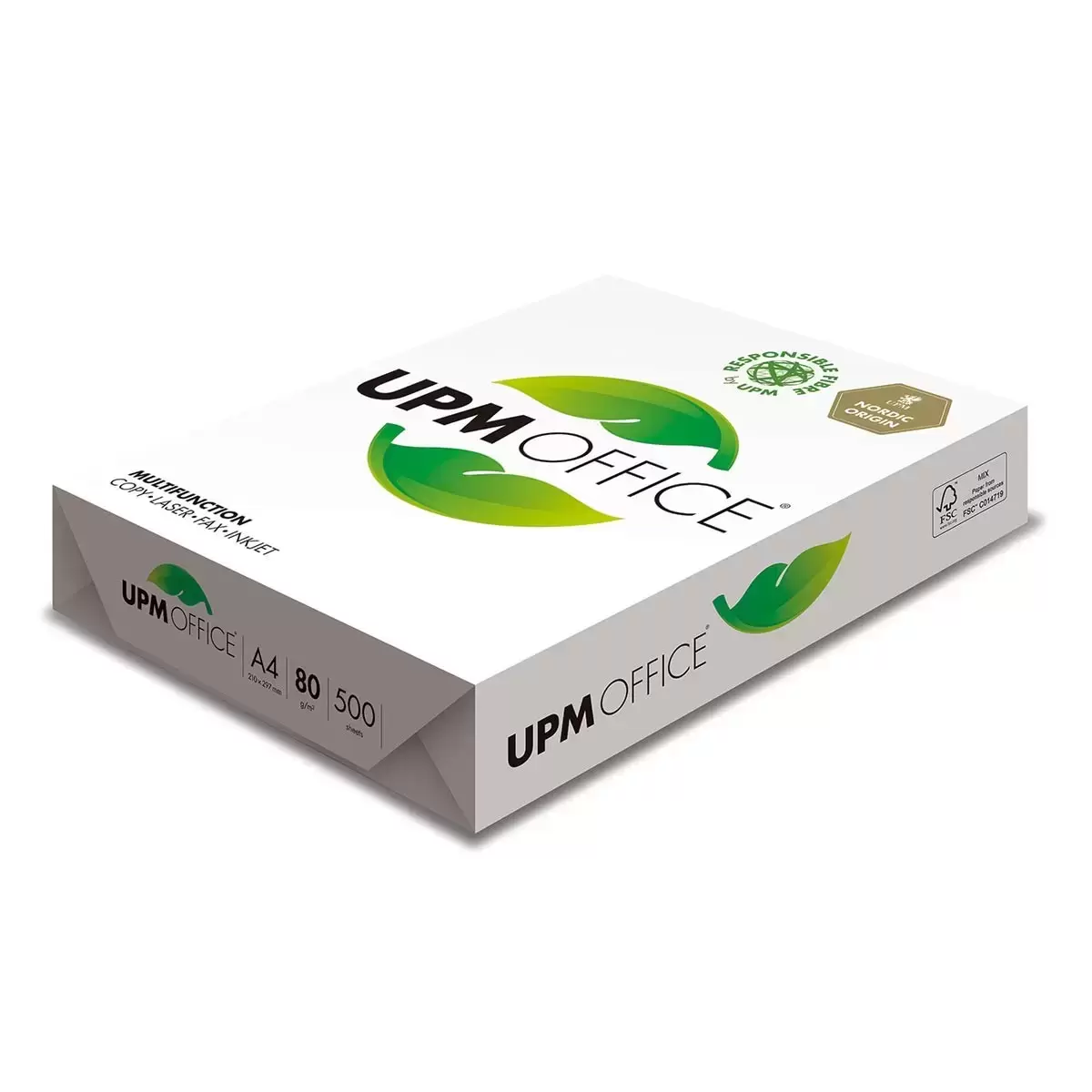 UPM OFFICE 80GSM A4 影印紙 500張 X 5包