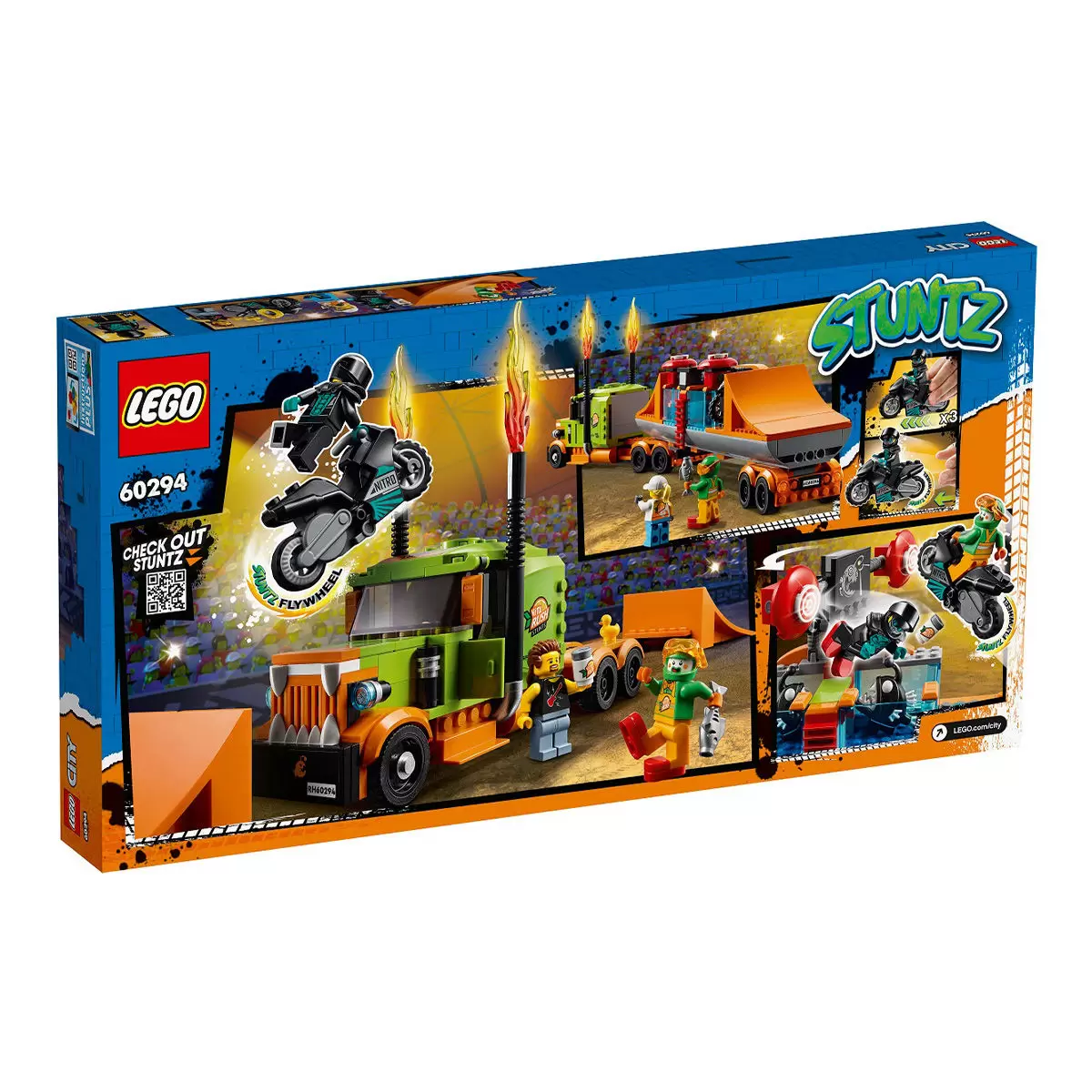 LEGO 城市系列 特技表演卡車 60294