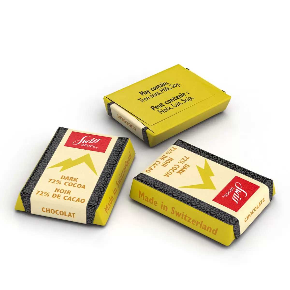 Swiss Delice 72% 黑巧克力 1.3公斤 - 3