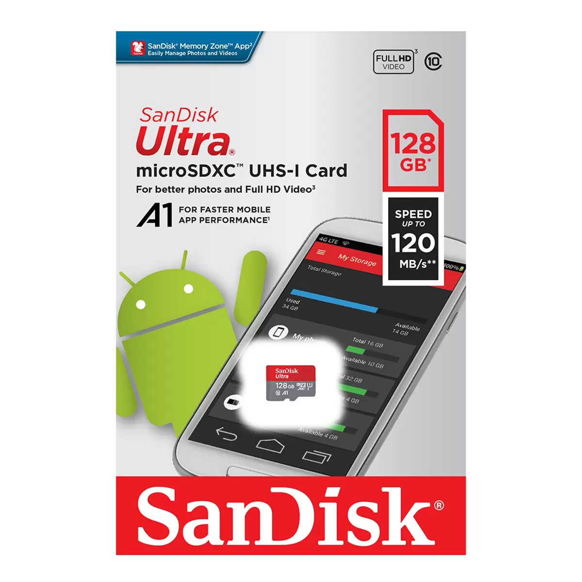SanDisk Ultra microSDXC 128GB 記憶卡 - 2