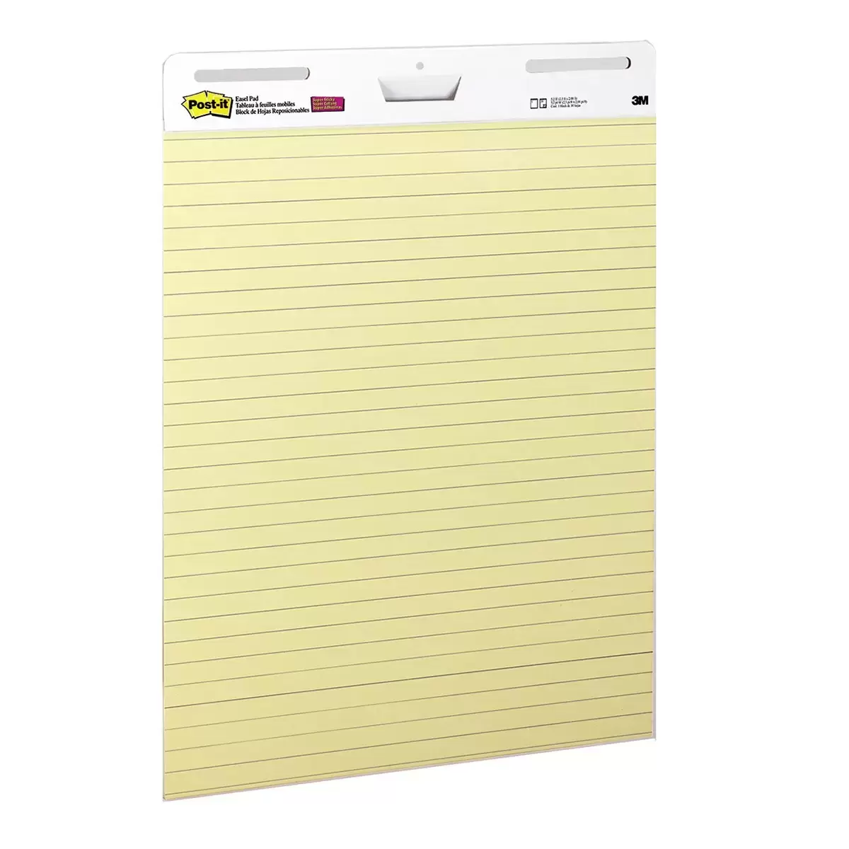 3M Post-it 可再貼黃色橫格自黏大海報 561 625公釐 X 762公釐 X 2本