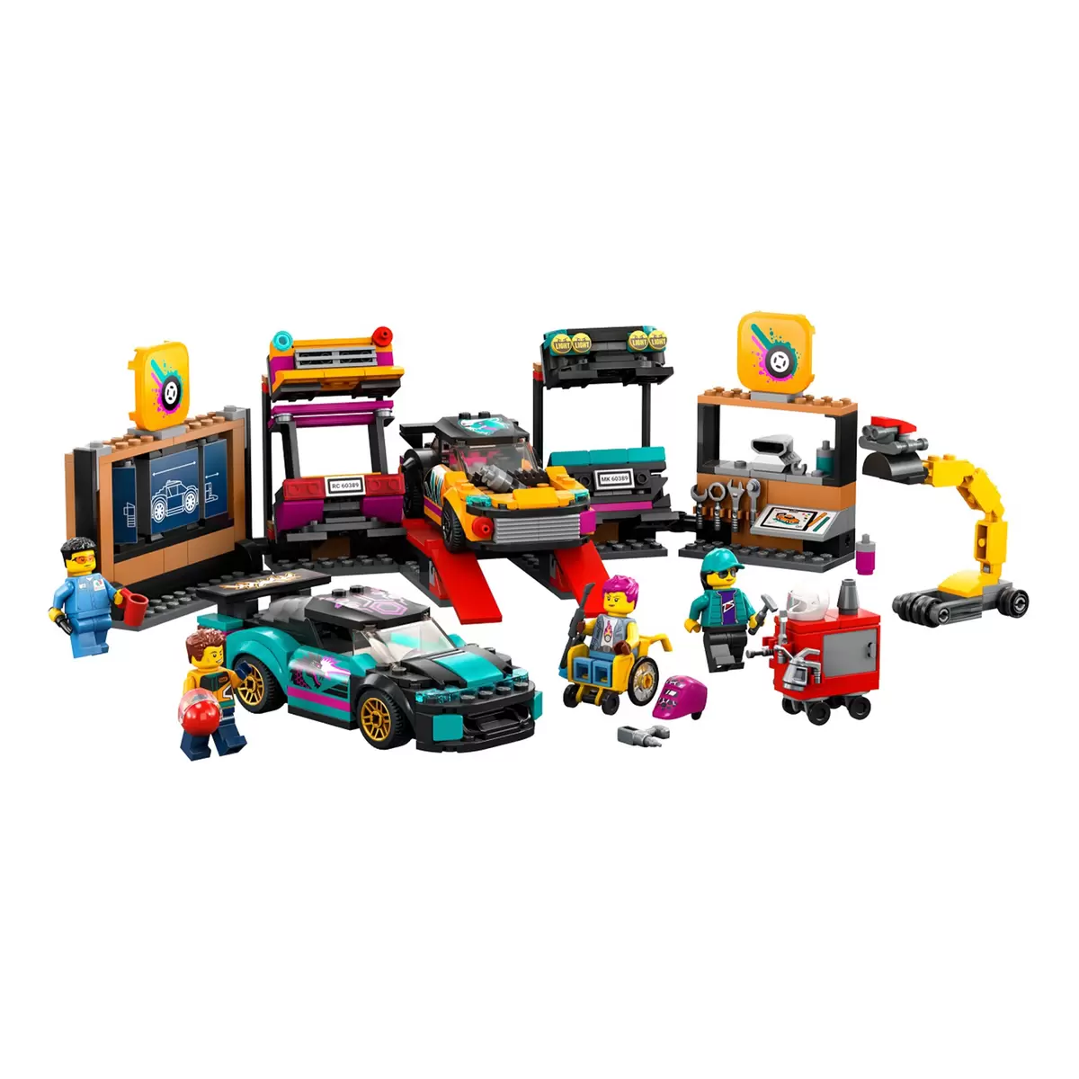 LEGO 城市系列 客製化車庫 60389