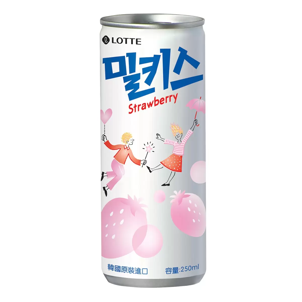 樂天 草莓優格風味碳酸飲 250毫升 X 30入
