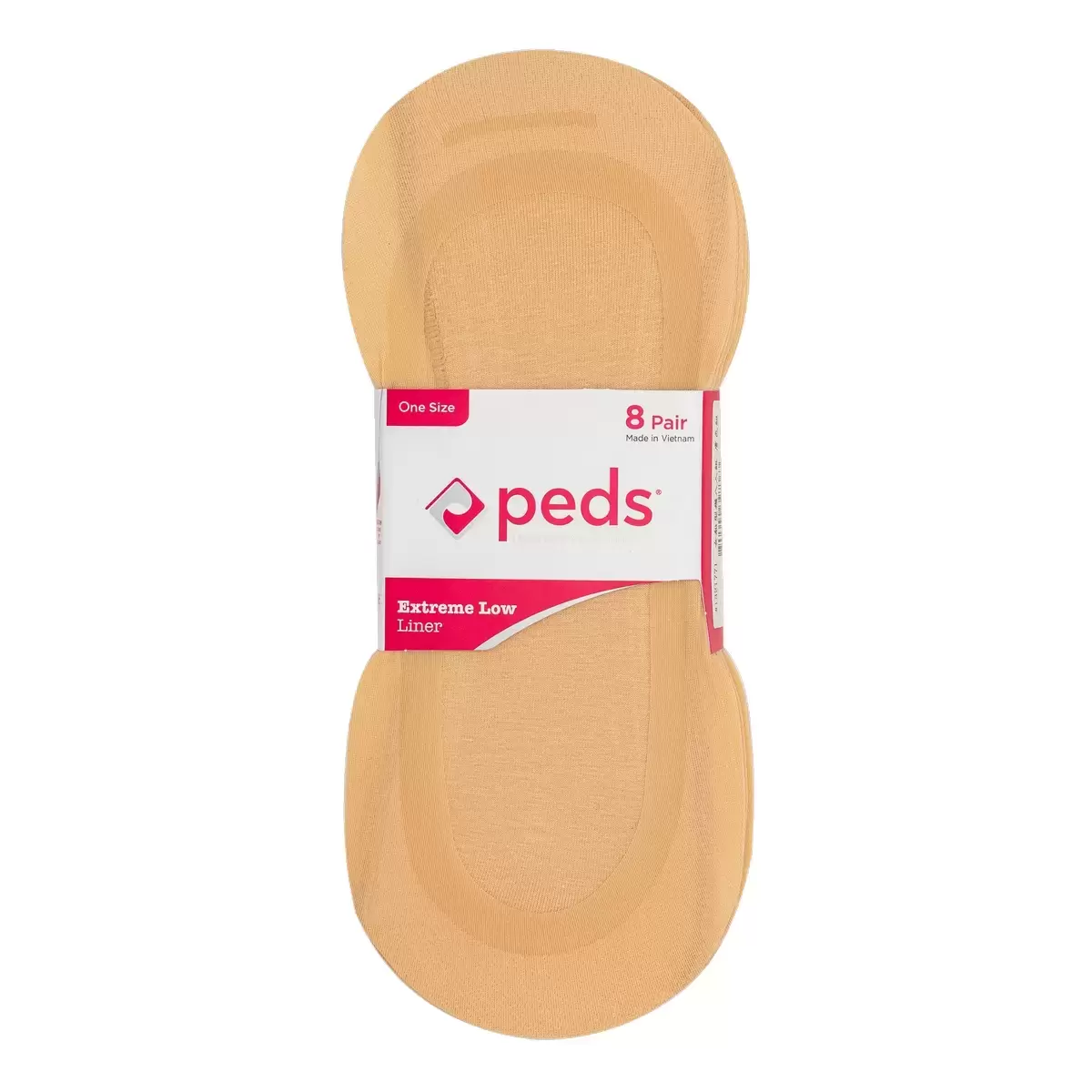 Peds 女船型襪8入組