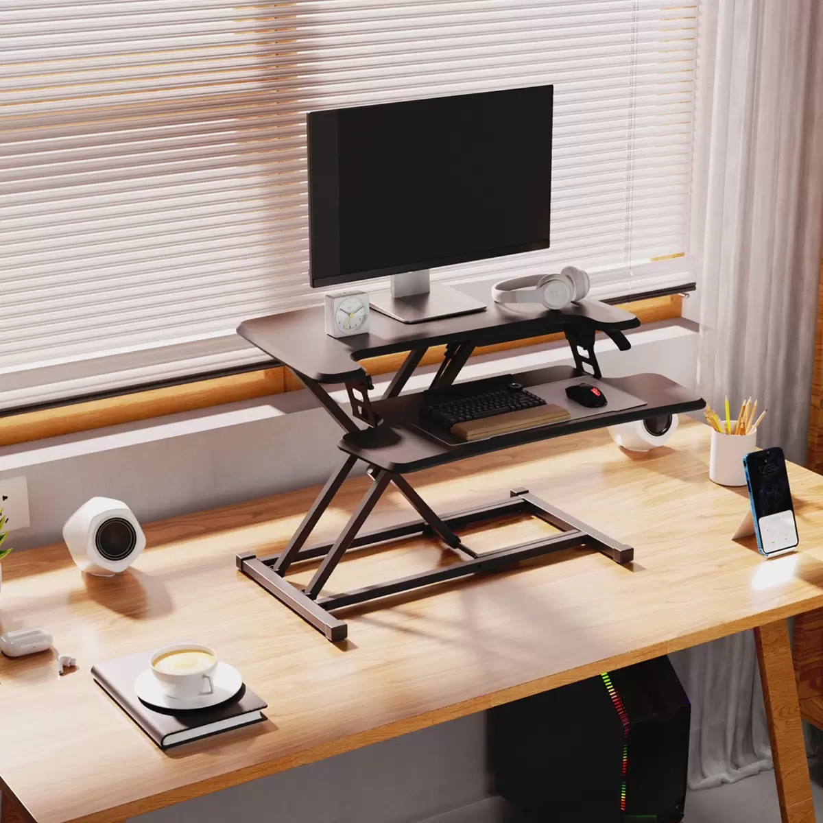 FlexiSpot 桌上型升降台 MT127S