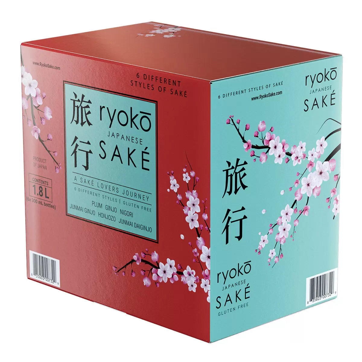 旅行 日本酒禮盒組 300毫升 X 6瓶