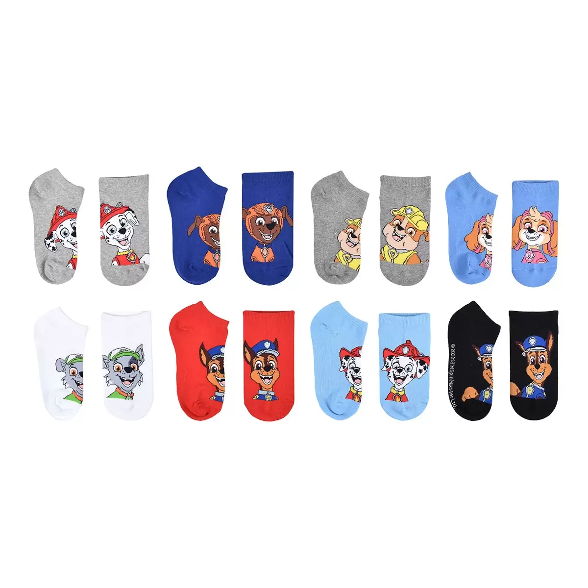 卡通人物兒童襪子八雙組 PAW Patrol Combo 1 8/9.5