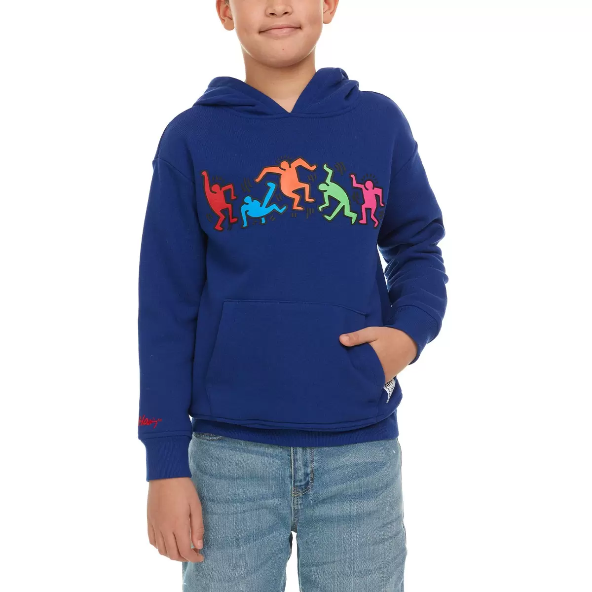 Keith Haring 兒童連帽印花上衣