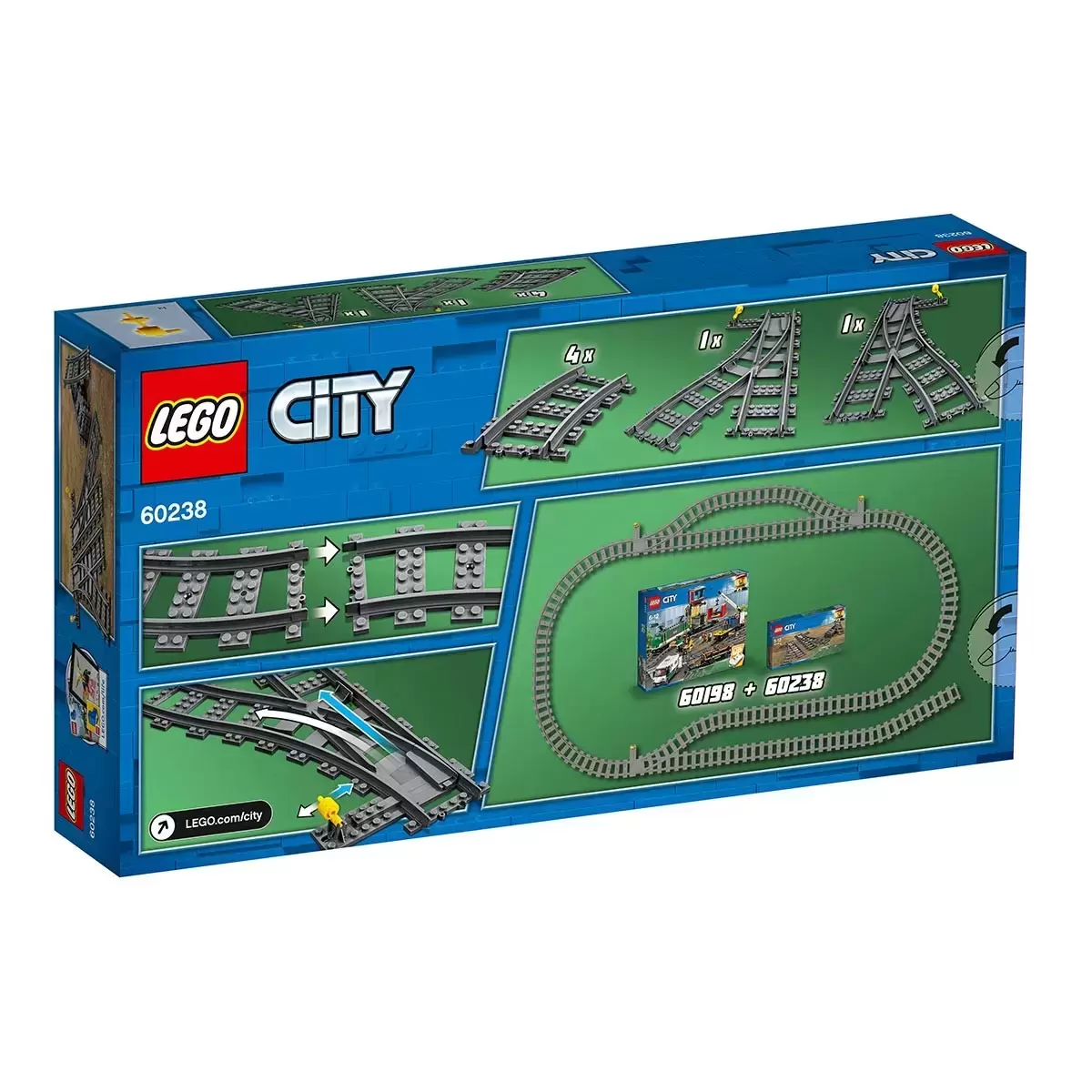 Lego 火車切換式軌道 60238