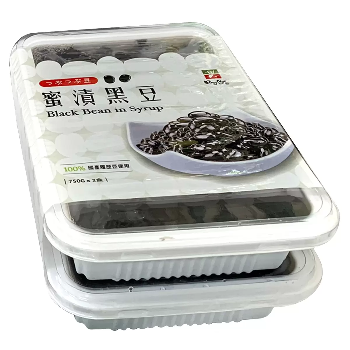 榮祺 蜜漬黑豆 750公克 X 2入 X 8包