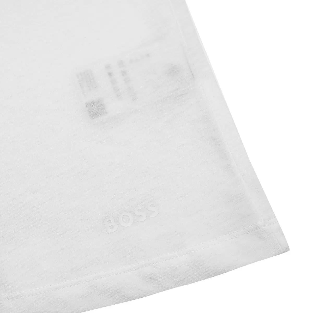 Hugo Boss 男純棉短袖內衣五件組 白色 XL