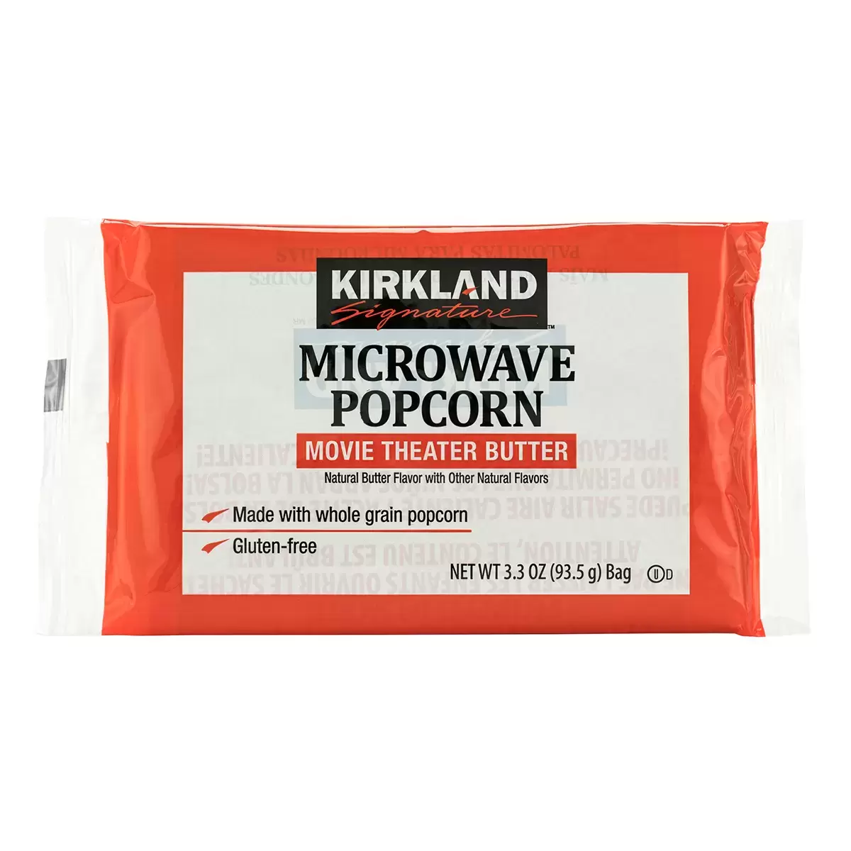 Kirkland Signature 科克蘭 奶油口味微波爆米花 93.5公克 X 44入