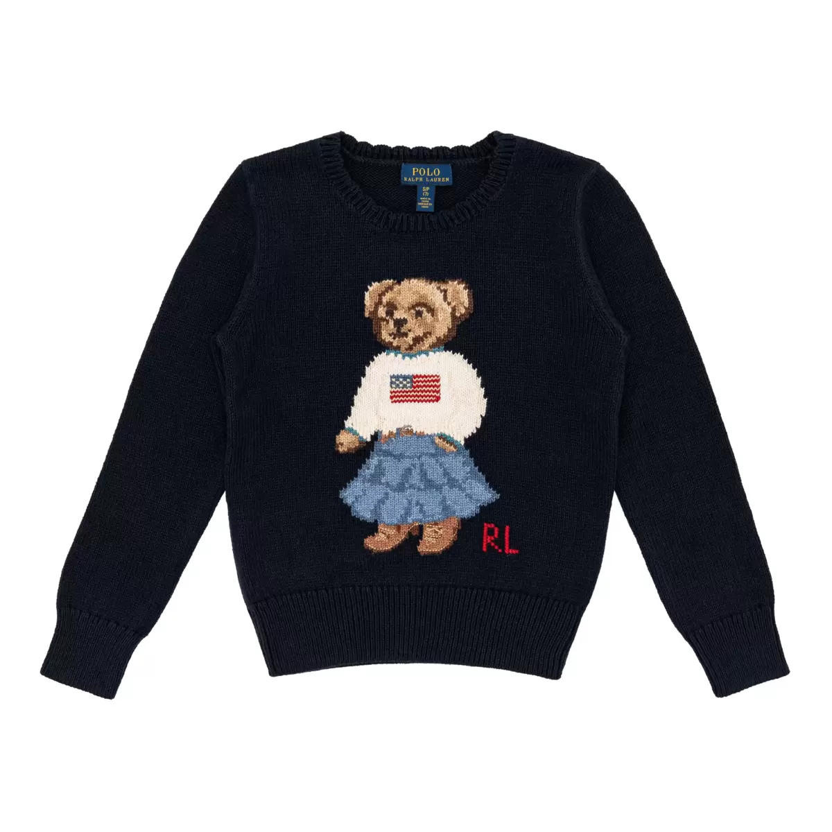 Polo Ralph Lauren 女童長袖毛衣 M