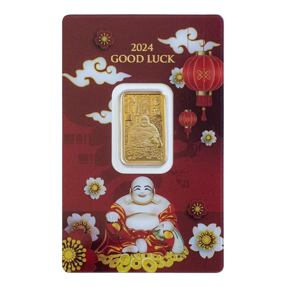 PAMP 彌勒佛黃金條塊 999.9 純金 5公克