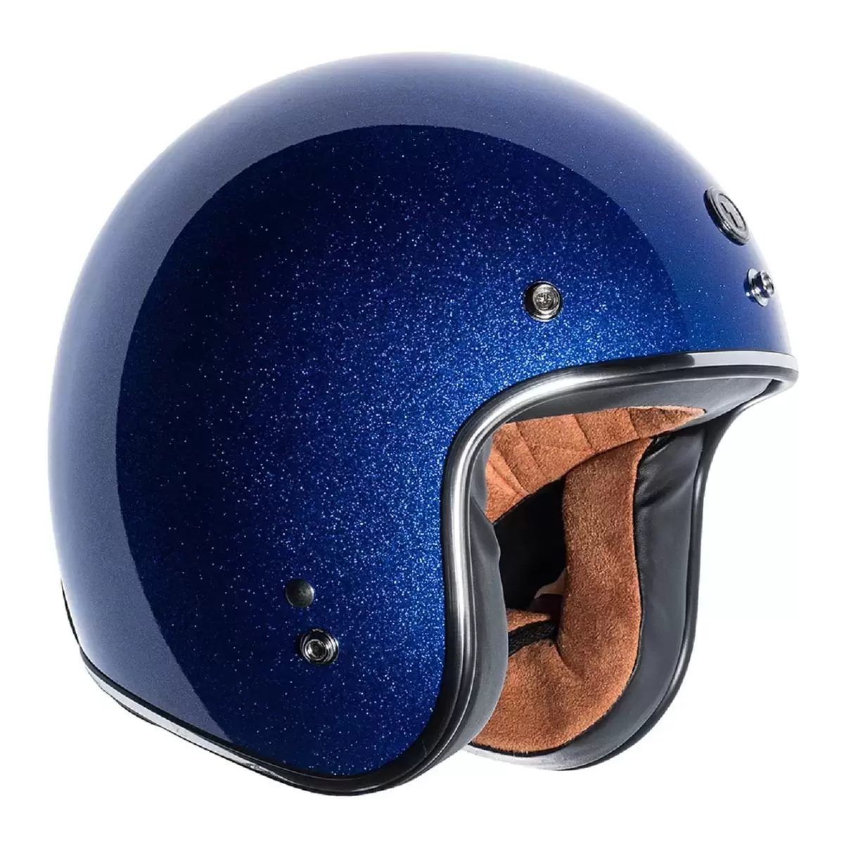 Torc T-50 Super Flake 3/4 半罩式防護頭盔 藍莓金蔥 XXL