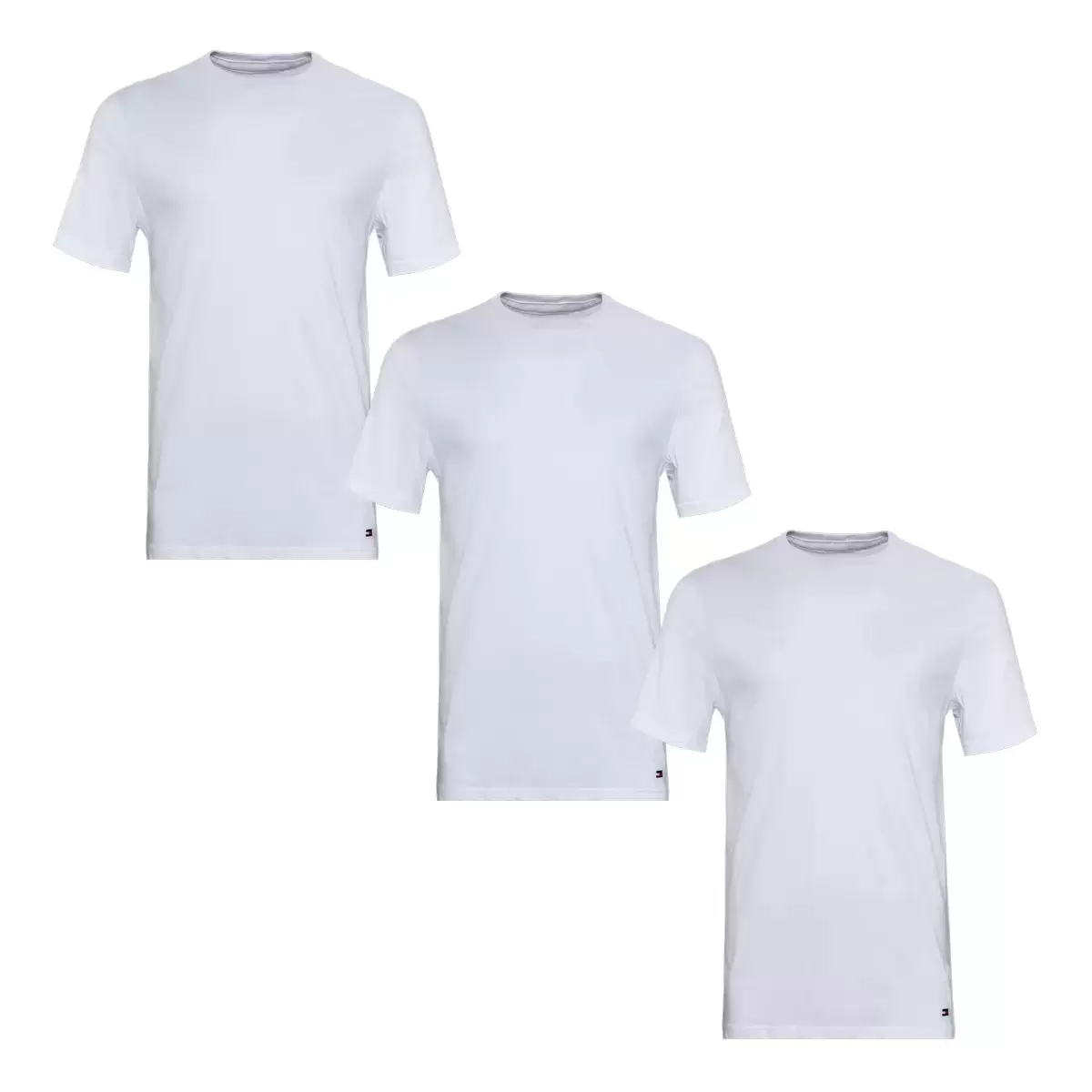 Tommy Hilfiger 男短袖T 恤三入組 白 XL