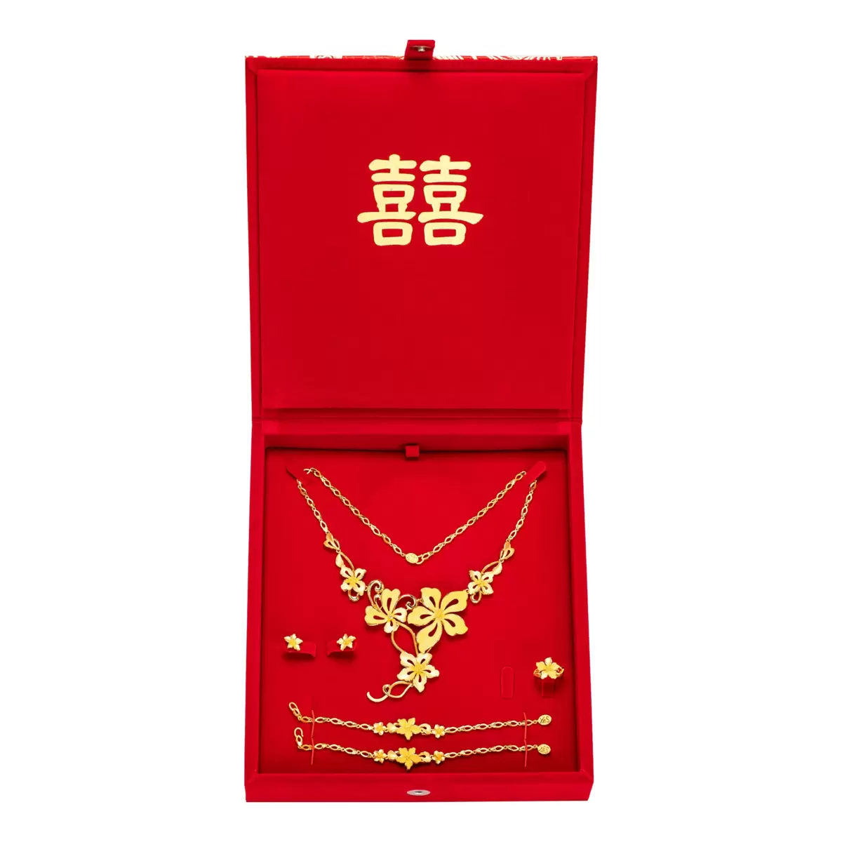 24K黃金結婚套組 金彩一生