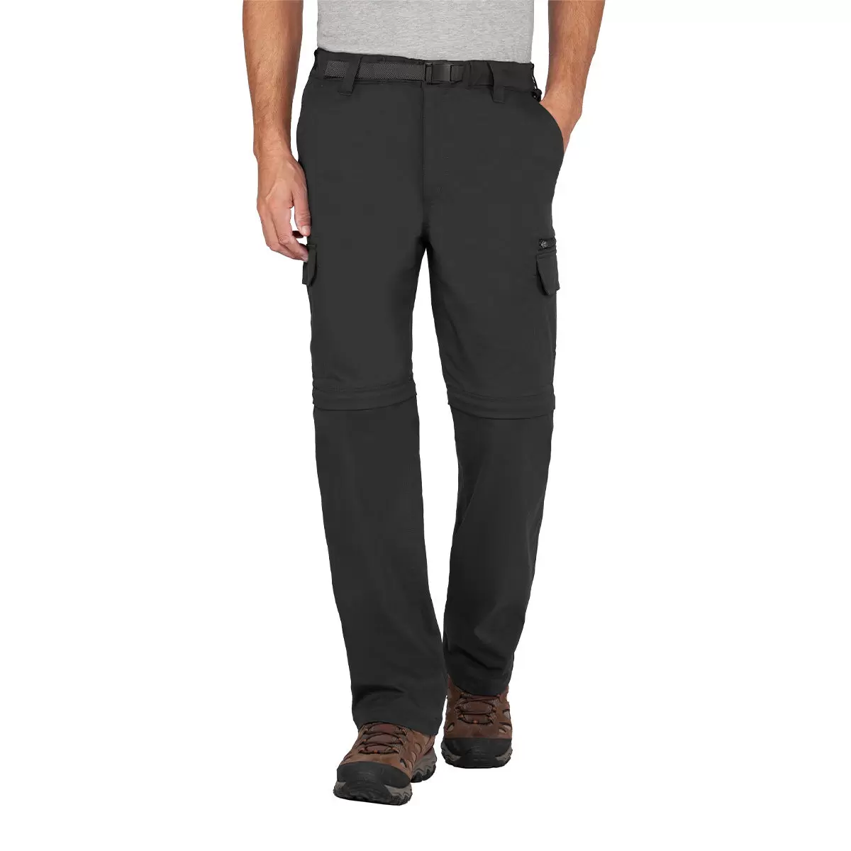 BC Clothing 男兩段式休閒長褲 深灰 腰圍 38吋