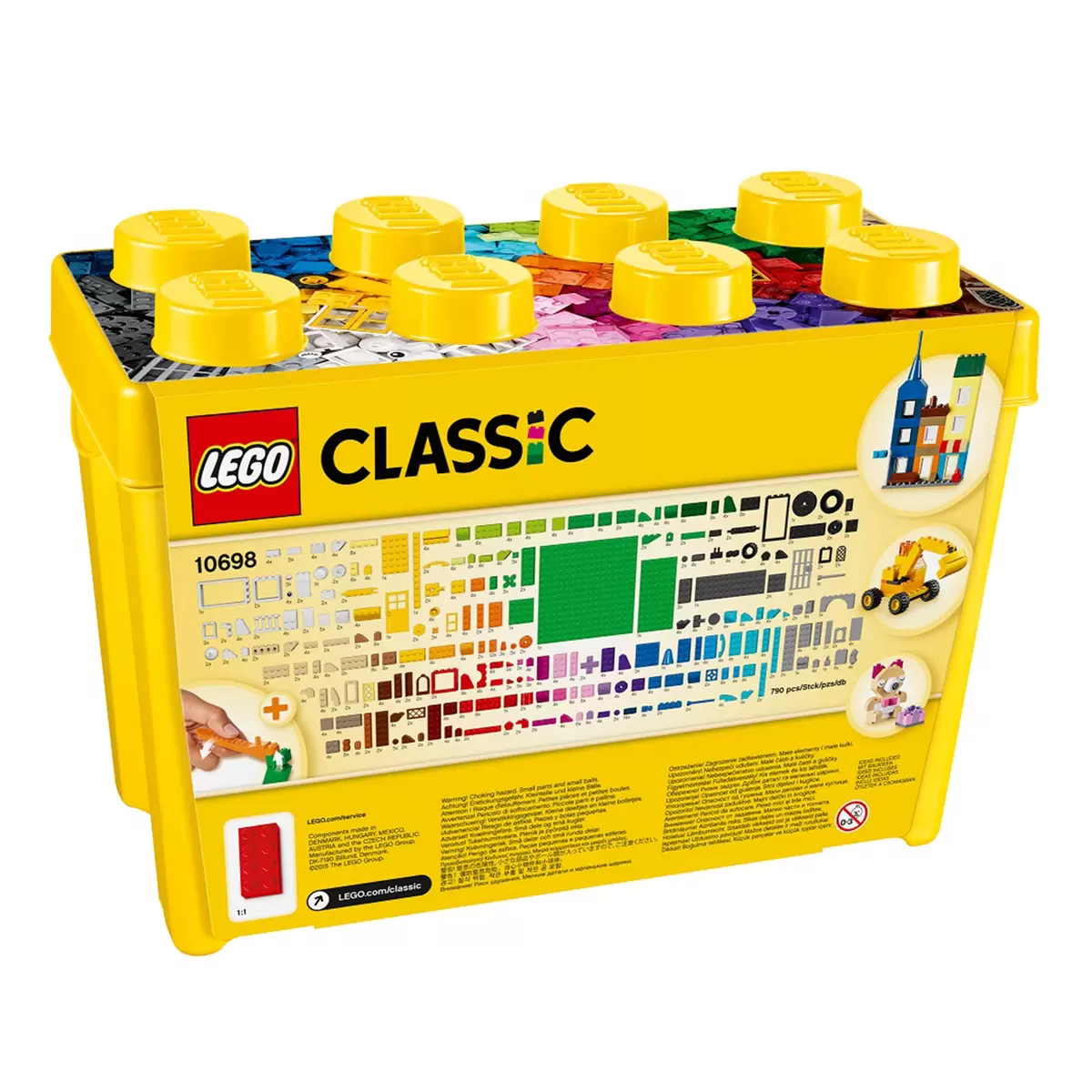 LEGO 經典系列 大型創意拼砌桶 10698 - 2