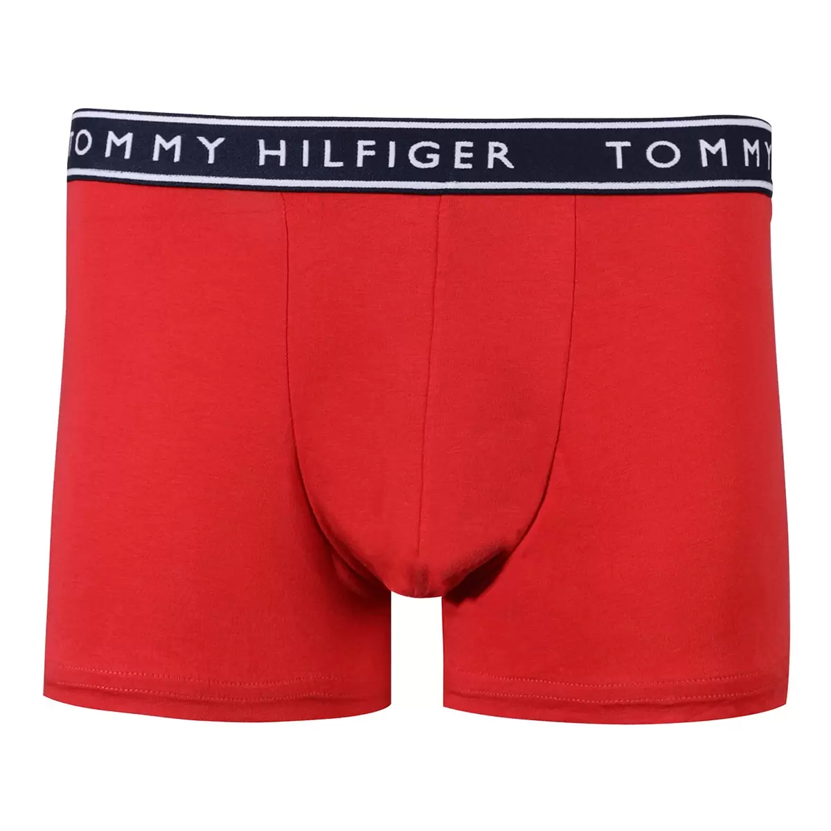 Tommy Hilfiger 男平口四角內褲三入組 藍 / 深藍 / 紅色組 S