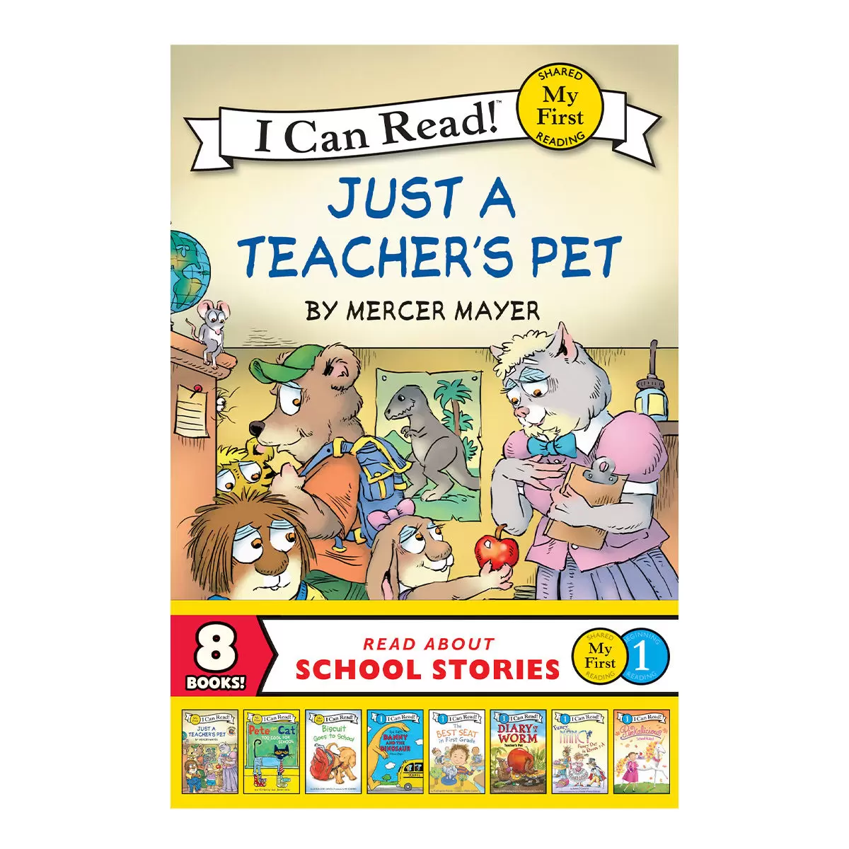Harper I Can Read 兒童故事書 (8冊) 外文書 School Stories