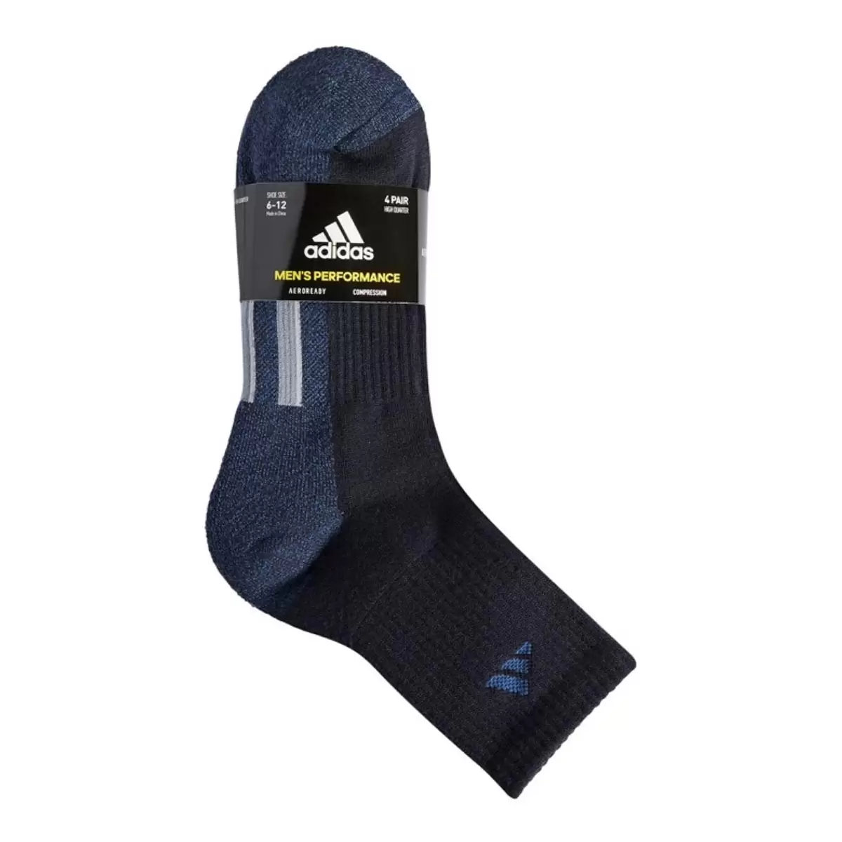 Adidas 男運動襪 4雙組 深藍