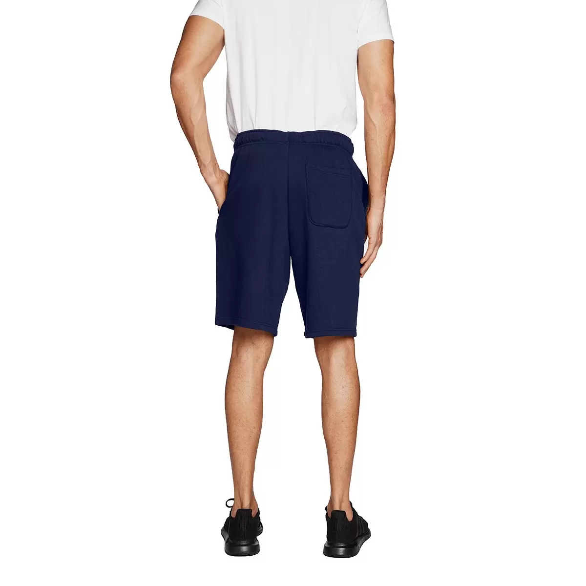 Champion 男毛圈布短褲 深藍 M