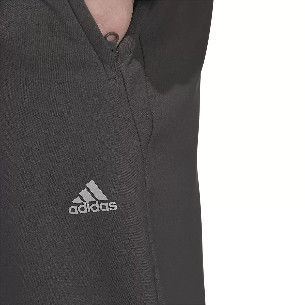 Adidas 男運動長褲 灰 S