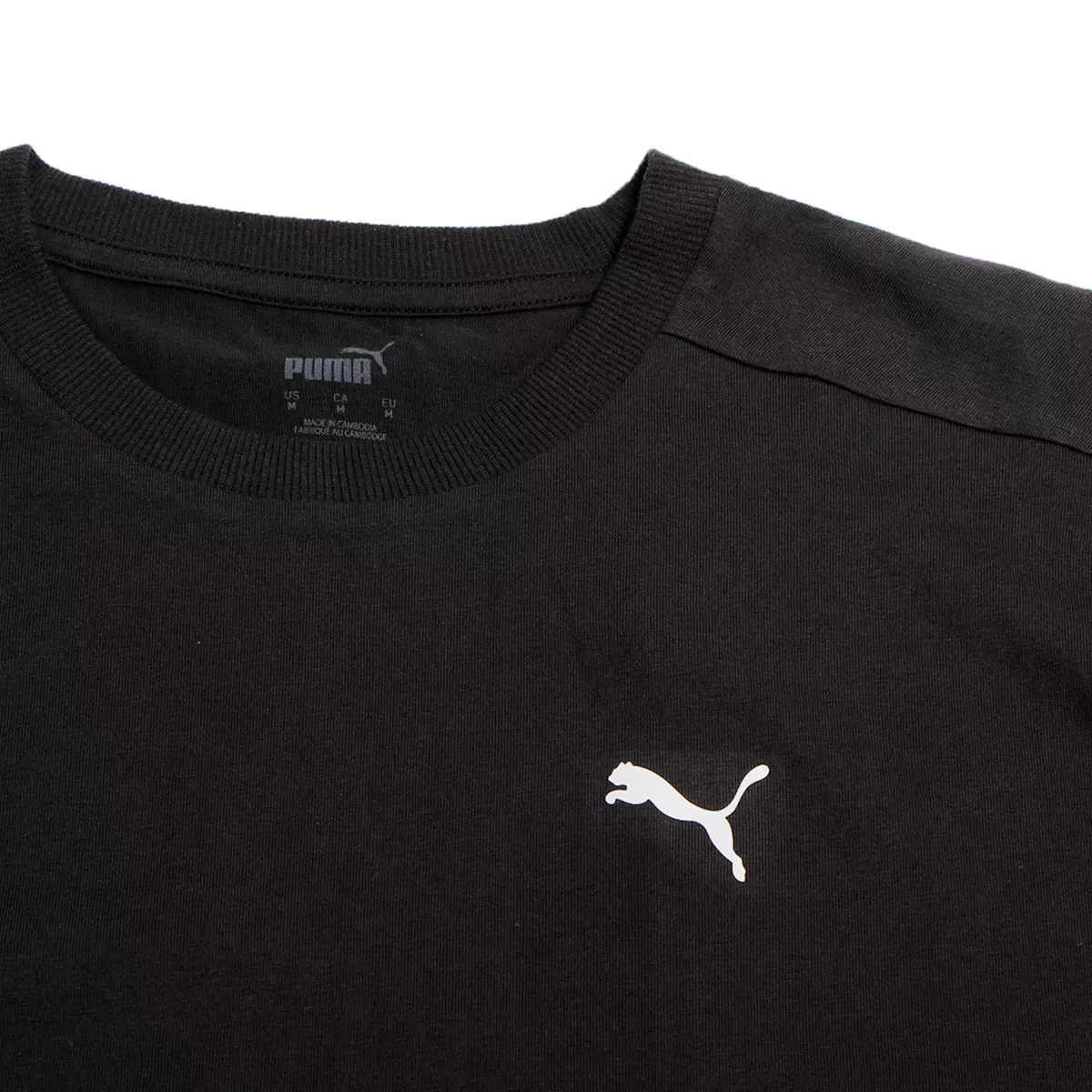 Puma 男短袖上衣 黑 M