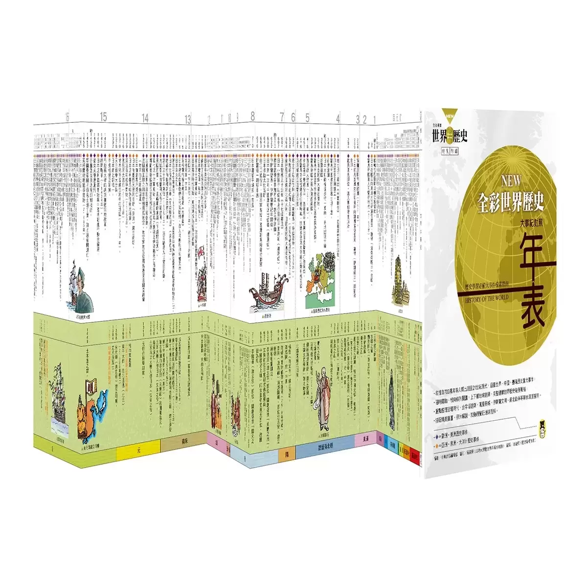 全彩漫畫世界歷史 (12冊)