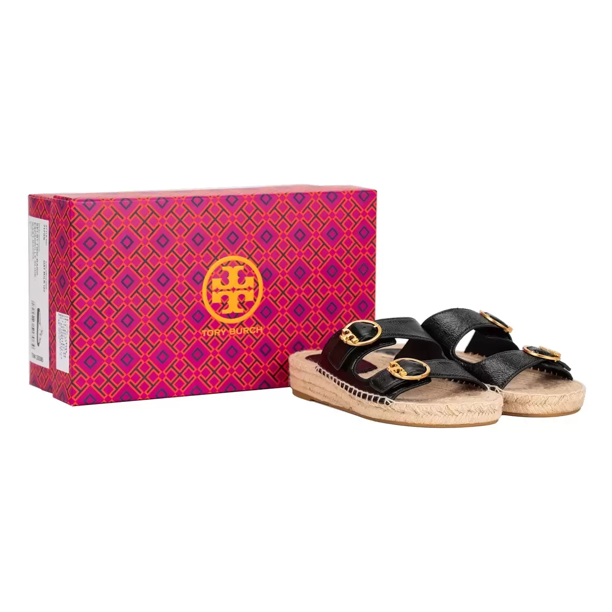 Tory Burch 女雙帶拖鞋 黑 US7.5