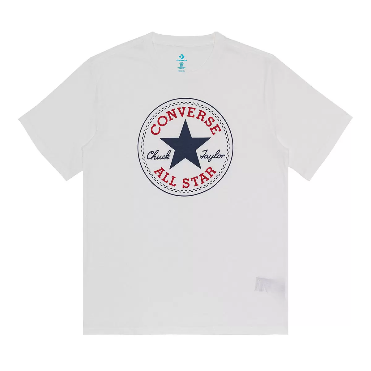 Converse 男短袖純棉圓領上衣 白 XL
