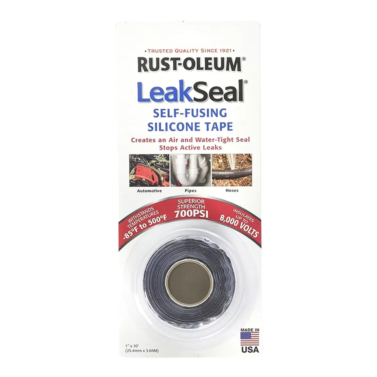 RUSTOLEUM 樂立恩 密封自融膠帶 2入組 黑色