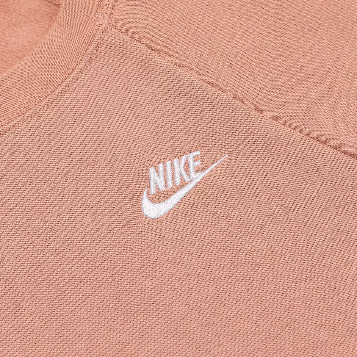 Nike 女圓領長袖上衣 粉 M