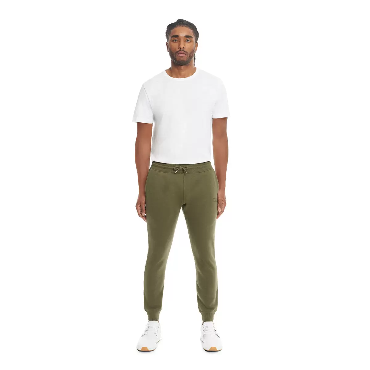 Hurley 男刷毛長褲 綠