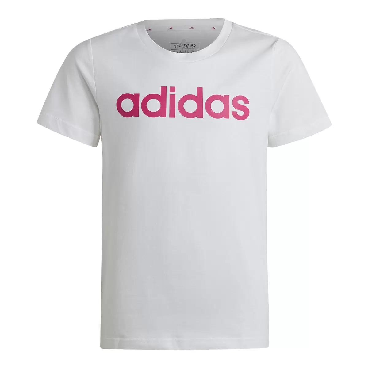 Adidas 兒童短袖上衣 白 L