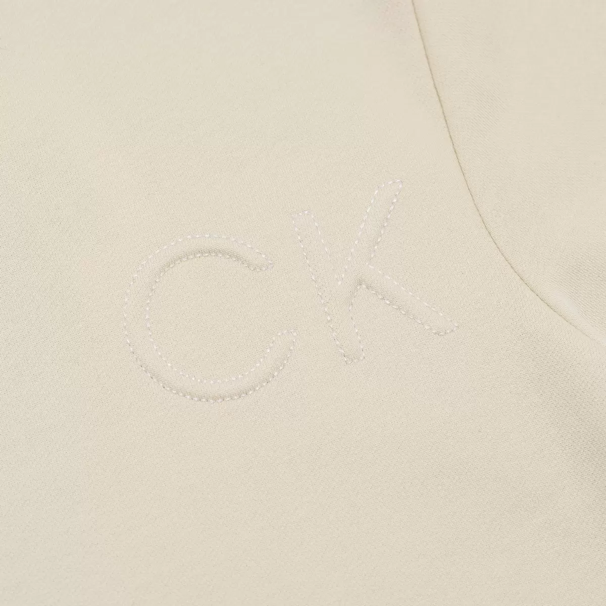 Calvin Klein 男圓領長袖上衣 米 S