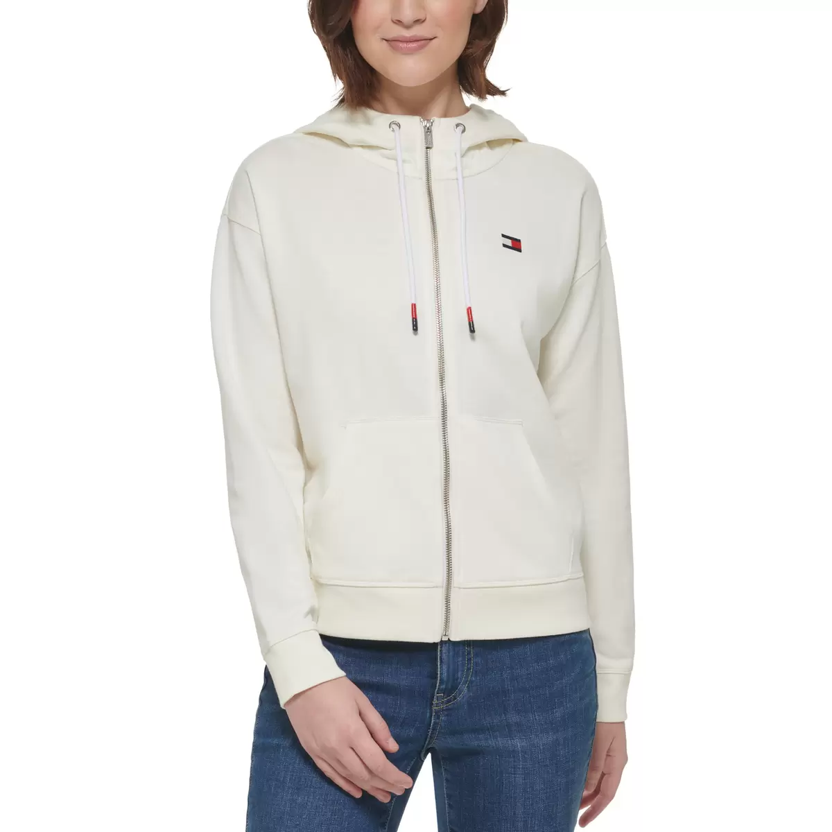 Tommy Hilfiger 女連帽外套 米 XL