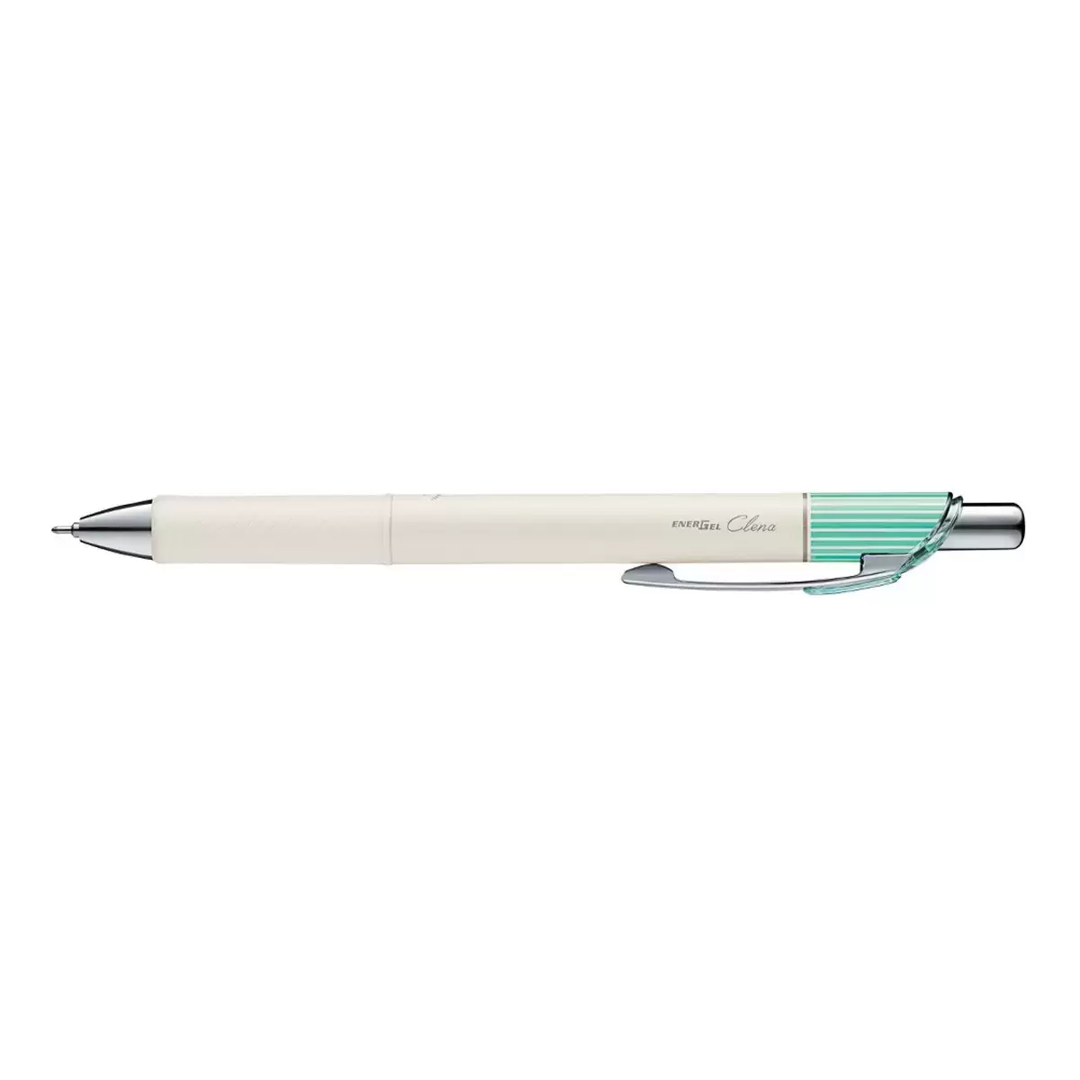 Pentel Clena 極速鋼珠筆薄荷綠桿 12支 黑色