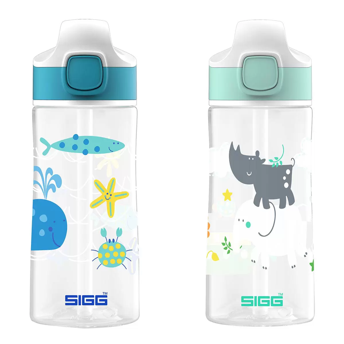 SIGG 兒童隨身水瓶 450毫升 X 2件組