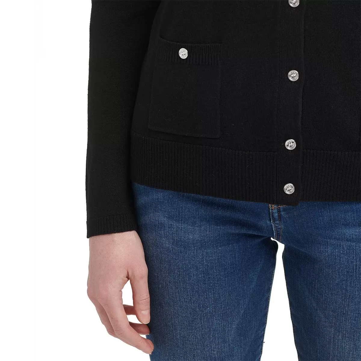 Tommy Hilfiger 女開襟外套 黑 S