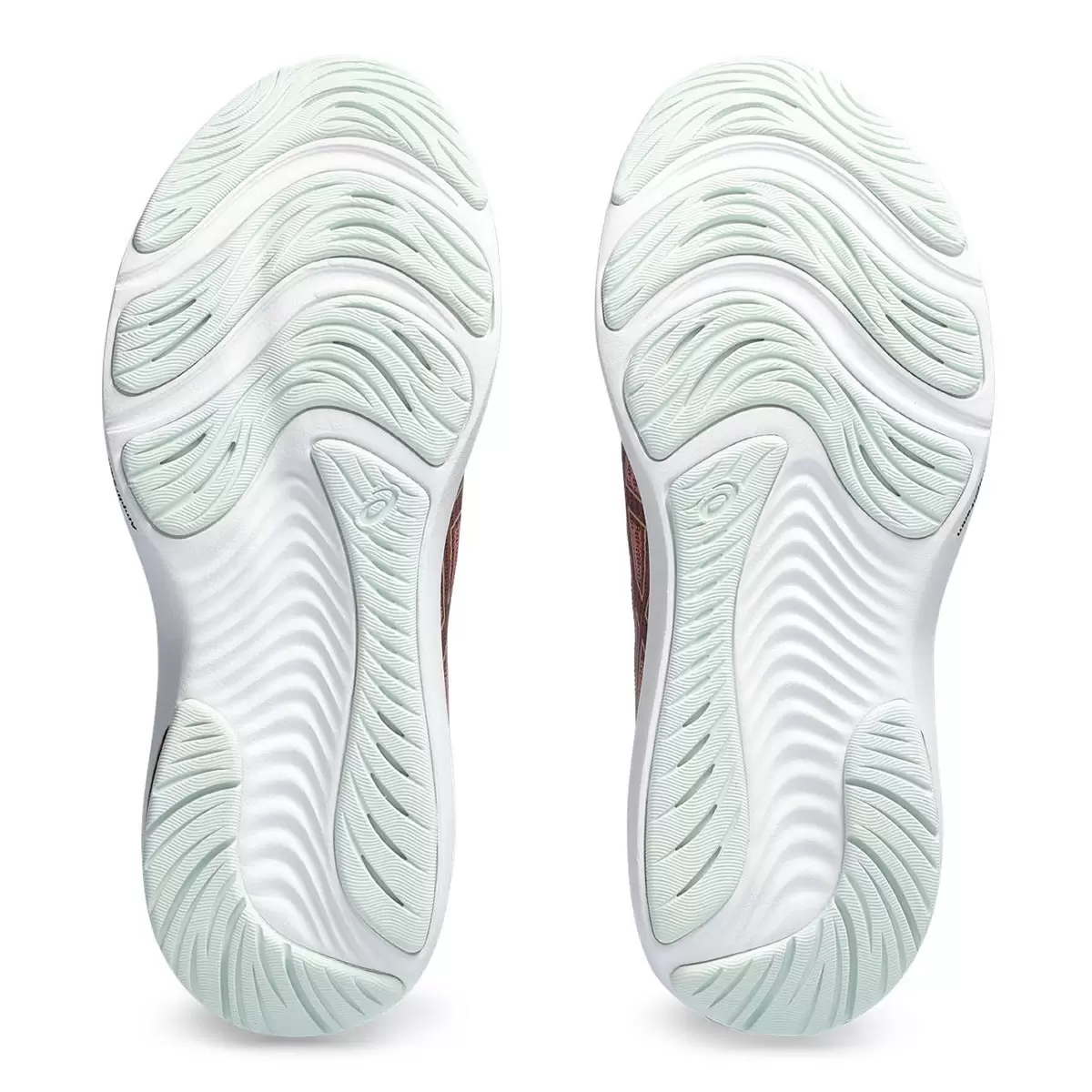 Asics 女慢跑鞋 粉白 23.5公分