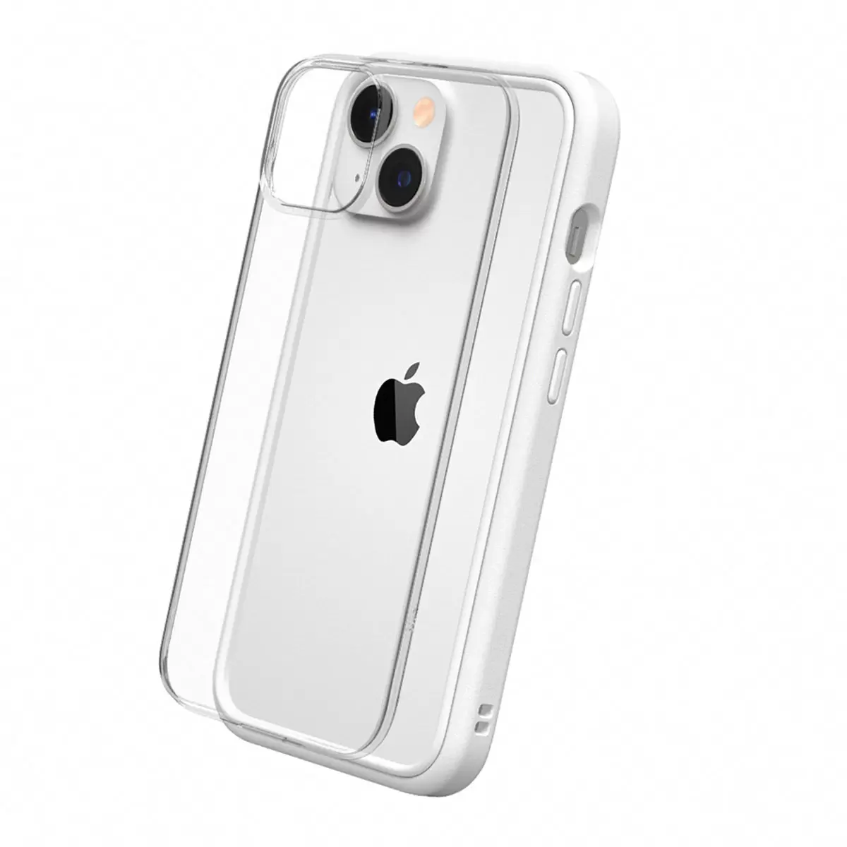 犀牛盾 iPhone 14 MOD NX 防摔手機殼 + 9H 3D滿版螢幕玻璃保護貼 白