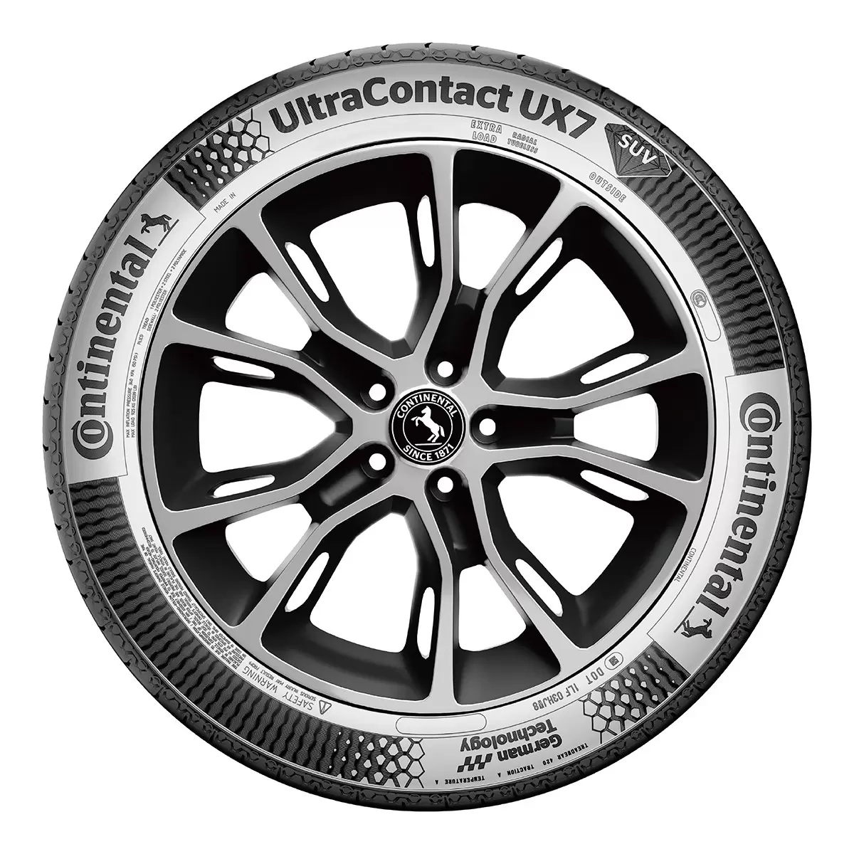 馬牌 255/50 R19 107W XL FR UX7 輪胎 - 3