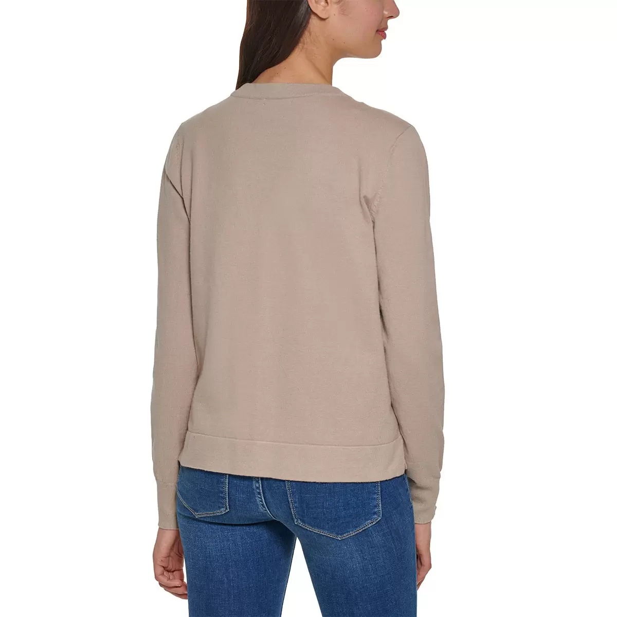 Calvin Klein Jeans 女開襟外套 米 S